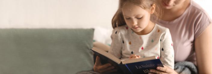 Leading Child to Saviour